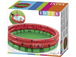 Надувной детский бассейн Watermelon, 168х38 см, INTEX (от 2 лет)
