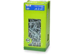 Саморез с п/ш 4.2х41 острый, цинк, в коробке с окном, ЕКТ (упак/500шт)