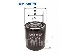 Фильтр масляный Landrover Defender, Discovery, Range Rover FILTRON OP580/8