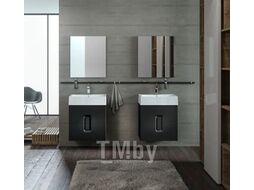 Тумба под умывальник Kolo Twins 50 см черная матовая (89485000)