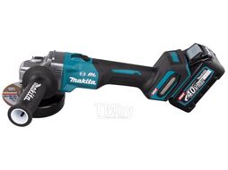 УШМ (болгарка) аккумуляторная GA 004 GZX1 (40V / 115мм / 1*4,0Ah+DC40RA / Makpac 4) MAKITA GA004GZX1
