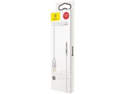 Кабель Baseus USB Type-C - 3.5мм jack / CAM01-02 (1.2м, белый)