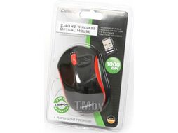 Мышь Omega Wireless OM0418BO (черный/оранжевый)