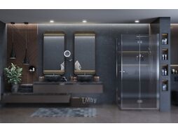 Душевой уголок Ambassador Set 90x90 / 12011109-ST1 (с душевым трапом)