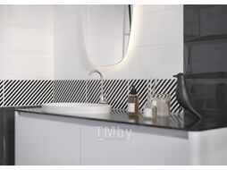 Плитка Cersanit Evolution Кирпичи Рельеф EVG233 (200x440, черный)