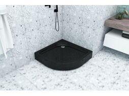 Душевой поддон МетаКам Classic Black N 90x90
