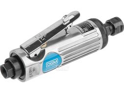Пневмошлифмашина прямая DGM DTG-2502 с набором шарошек (25000 об/мин; 115 л/мин; Цанги:3 мм/6 мм; 10 шлифкамней; Чемодан)