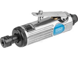 Пневмошлифмашина прямая DGM DTG-2502 с набором шарошек (25000 об/мин; 115 л/мин; Цанги:3 мм/6 мм; 10 шлифкамней; Чемодан)