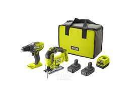 Набор инструмента RYOBI R18DDJS-220S