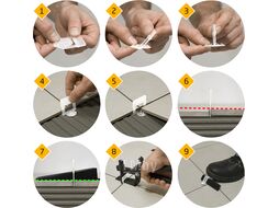 Основа для укладки плитки 1.5 мм DLS (250 шт в уп.)