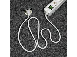 Удлинитель 1.5м (3 роз., 3.3кВт, с/з, выкл., ПВС) серебристо-серый Brennenstuhl Eco-Line (провод 3х1,5мм2; сила тока 16А; с/з - с заземляющим контакто