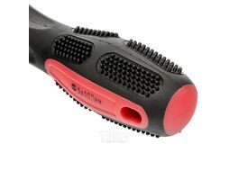 Отвертка Anti-Slip, SL5,0 х 100 мм, CrV, двухкомп. рукоятка MATRIX 12216