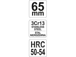 Ножницы универсальные 65мм HRC50-54 Yato YT-1976