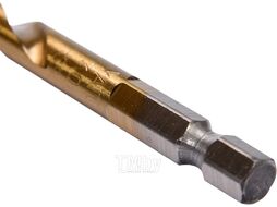 Сверло по металлу HSS-TiN 7,0мм с хвостовиком HEX Yato YT-44766