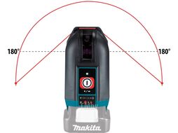 Нивелир лазерный MAKITA SK 105 DZ в сумке (проекция: крест, до 35 м, +/- 0.30 мм/м, резьба 1/4")