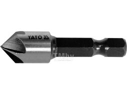 Сверло конусное зенкер d10.4мм L40мм хвостовик HEX Yato YT-44723