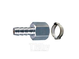 Переходник FUBAG 1/4 "F - елочка 6 мм с обжимным кольцом