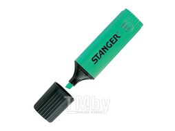 Маркер текстов. STANGER PAPER & FAX 1-5 мм зелен. скошенный