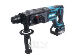 Аккум. перфоратор MAKITA DHR 241 RFE в чем. + Набор насадок MAKITA 17 шт. (B-53877) (18.0 В, 2 акк., 3.0 А/ч Li-Ion, 1.9 Дж, вес 3.2 кг,)