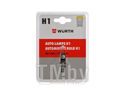 Автолампа тип H1 24V 70W, P14.5S в блистере Wurth 7209112