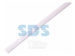 Термоусаживаемая трубка 6,0/3,0 мм, белая, упаковка 50 шт. по 1 м REXANT 20-6001