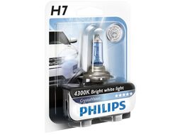 Автолампа (872790053291330) (Блистер 1шт), H7 Cristal Vision 12V 55W PX26d PHILIPS 12972CVB1