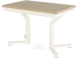 Обеденный стол AMC Classic / 1(1100)31 (слоновая кость/дуб небраска)