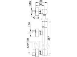 Смеситель Armatura Mokait 4926-010-00