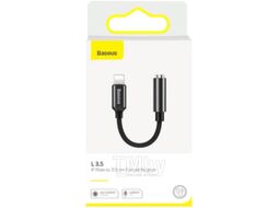 Кабель/переходник Baseus Lightning - AUX L3.5 / CALL3-01 (черный)