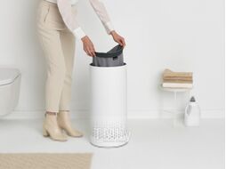 Бак для белья Brabantia 304866 (белый/темно-серый)