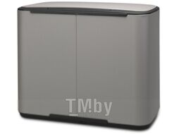 Мусорное ведро Brabantia Bo Pedal Bin / 121647 (36л, минерально-серый)