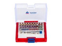 Набор вставок (бит) 1/4", TORX, HEX, PZ, PH, SLOT, 32 предмета МАСТАК 058-10032C