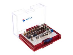 Набор вставок (бит) 1/4", TORX, HEX, PZ, PH, SLOT, 32 предмета МАСТАК 058-10032C