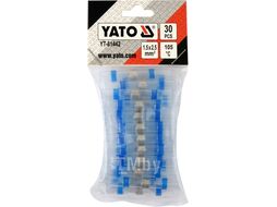 Термоусадочная гильза с оловом 1.5х2.5мм2, 30шт. Yato YT-81442