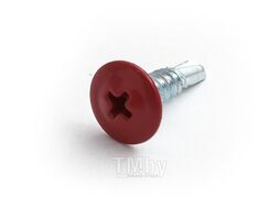 Саморез с п/ш, сверло EKT 4.2х16 RAL3005 (упак/500шт) CV011801M
