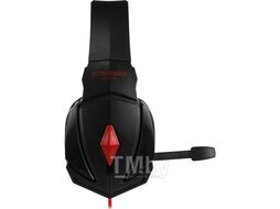 Наушники с микрофоном Jet.A GHP-100, Black-Red