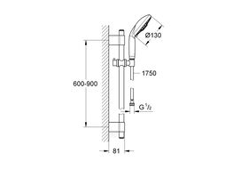 Душевой гарнитур Grohe Rainshower Classic (28769001)
