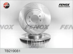 Диск тормозной Hyundai Santa Fe 01-06, Trajet 00- 294x26x5, Передний FENOX TB219081
