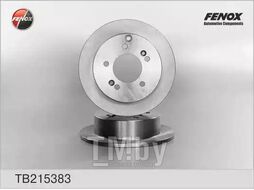 Диск тормозной Hyundai Tucson, Kia Magentis, Sport, Son V 98- 262x10x5, Задний FENOX TB215383