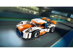 Конструктор Lego Creator Оранжевый гоночный автомобиль 31089