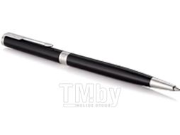 Ручка шариковая имиджевая Parker Sonnet Slim Lacquer Deep Black CT 1931503