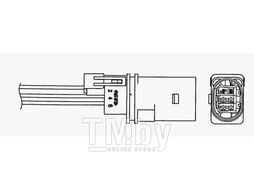 Лямбда-зонд UAA0004-VW005 Skoda Fabia, Roomster, Yeti 1.2TSI 10-, Seat NGK 92374
