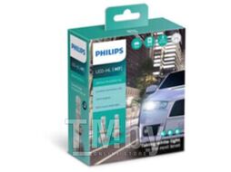 Комплект светодиодных ламп H7 12V LED H7 2шт (белый свет, яркость +160%) PHILIPS 11972U50CWX2