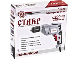 Дрель электрическая 600 Вт, 0-3000 об/мин Ставр ДЭ-10/600 Б