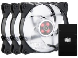 Вентилятор для корпуса Cooler Master MasterFan Pro 120 Air Flow RGB / MFY-F2DC-113PC-R1 (3шт)