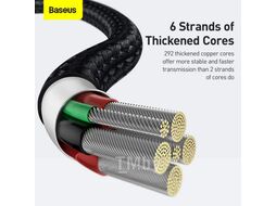 Кабель Baseus USB 2.0 - USB Type-C / CATSD-M01 (1м, черный)