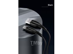 Кабель Usams U38 USB2.0 AM - Type-C / SJ376USB01 (1м, черный)