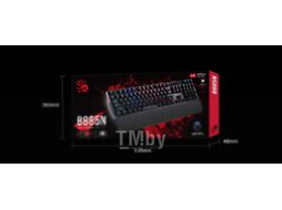 Клавиатура A4Tech Bloody B885N Light Strike Blue
