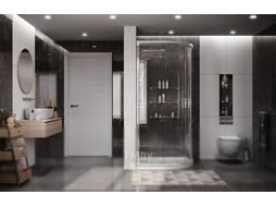 Душевой уголок Ambassador Set 100x100 / 14011105-ST9 (с душевым трапом)