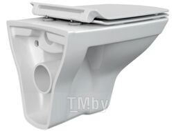 Унитаз подвесной с инсталляцией Cersanit Carina New Clean S-MZ-CARINA-XL-COn-S-DL-w + 458.128.11.1